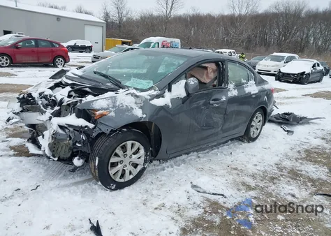 2012 Honda Civic Lx из США, поврежденный, VIN 19XFB2F58CE088682